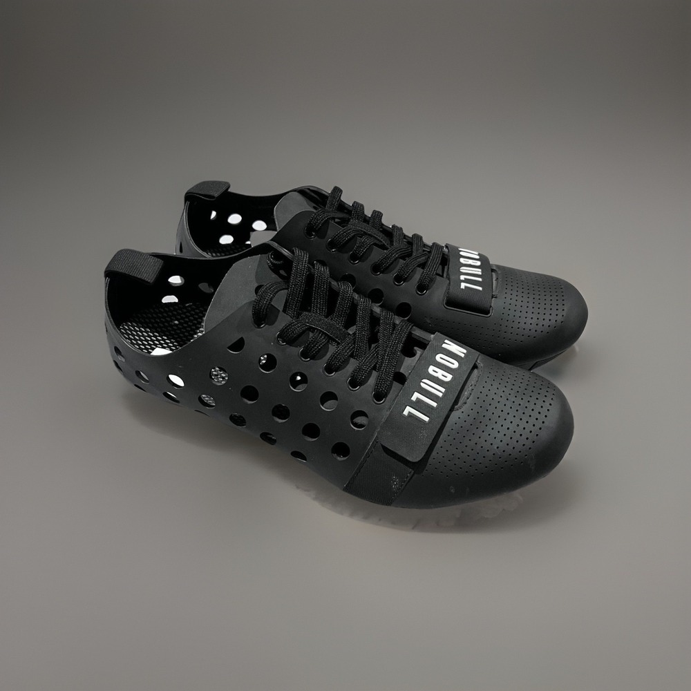 NOBULL Unisex Cycling Black Indoor Outdoor Racing Athletic Workout Shoes 7M / 8W